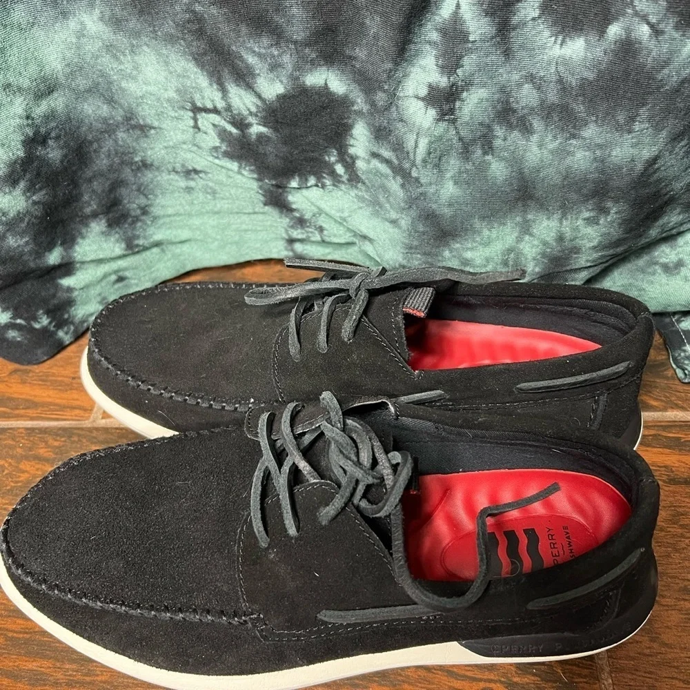 Sperry Top Sider Plush Wave Suede Shoes